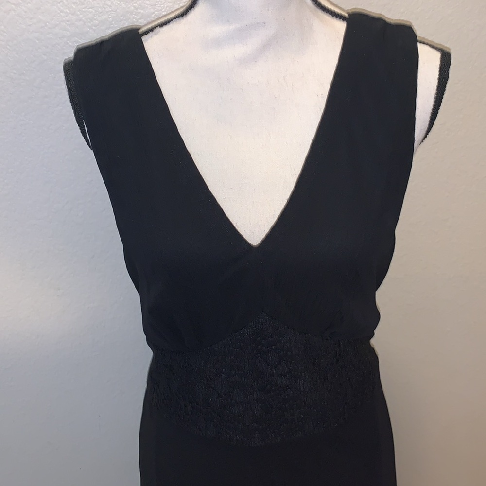 Rabbit Rabbit Rabbit Designs Black Sleeveless Maxi Dress - Picture 2 of 11